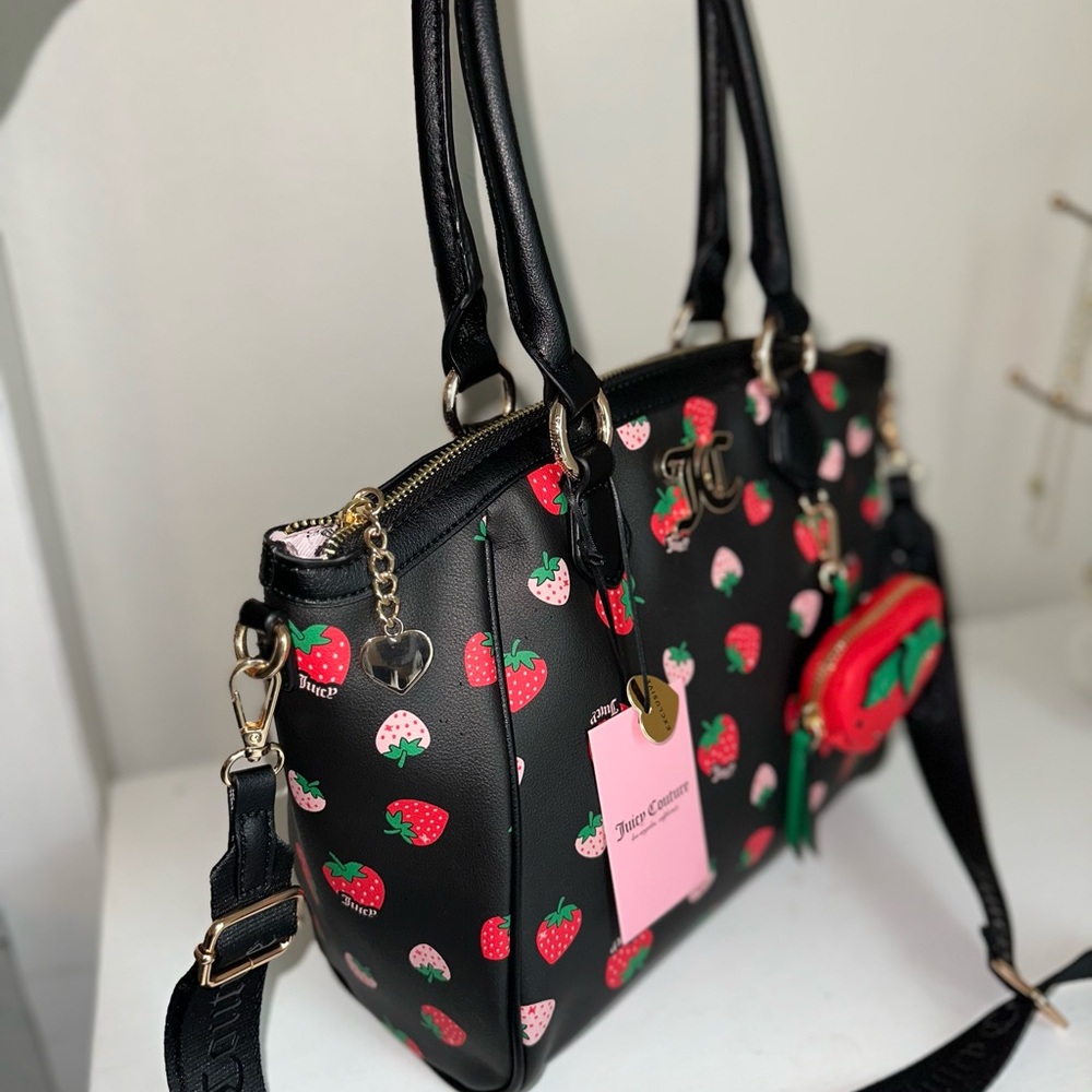 Juicy Couture Sweet N Juicy Fr Tote - Picture 2 of 3